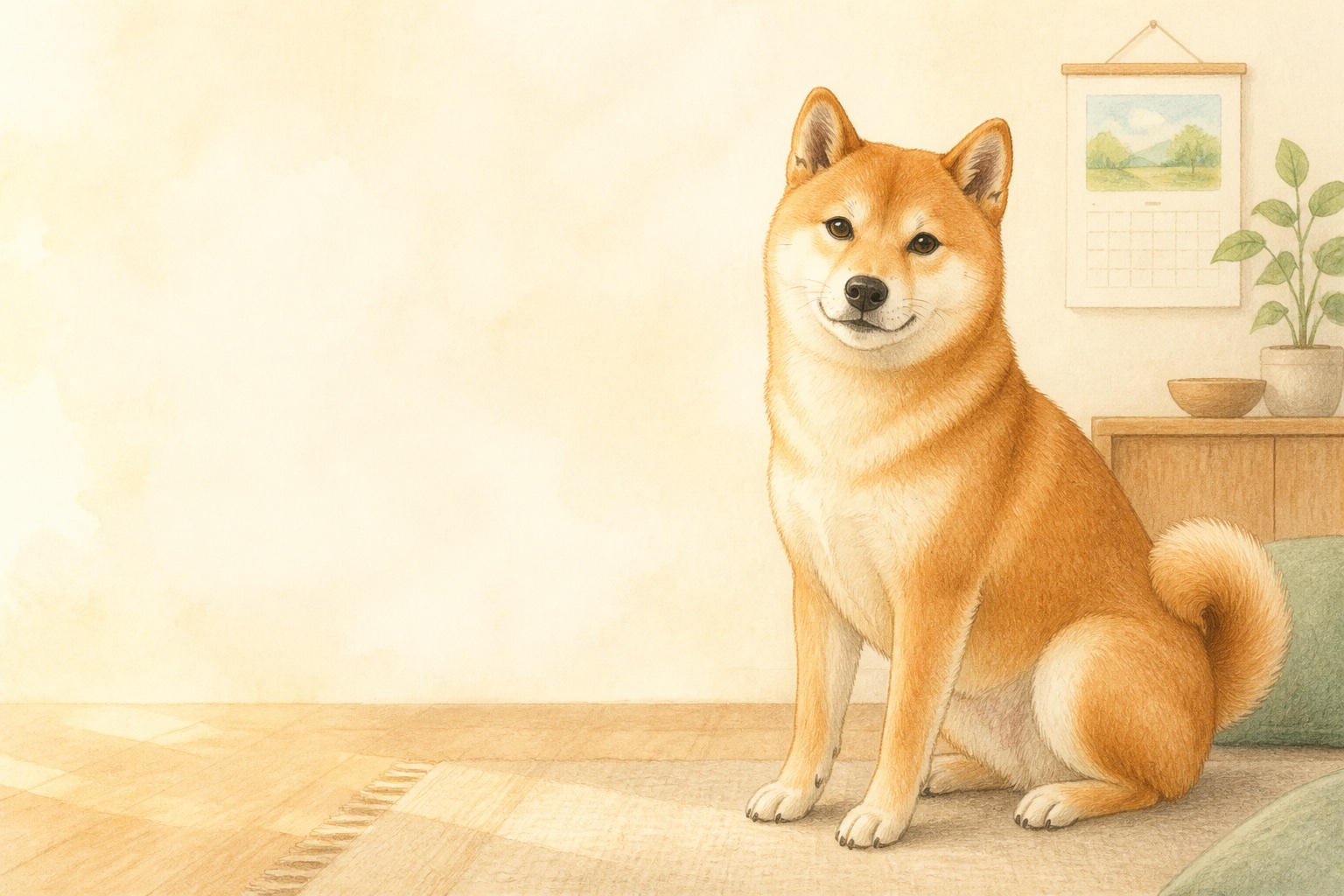 柴犬のイメージ