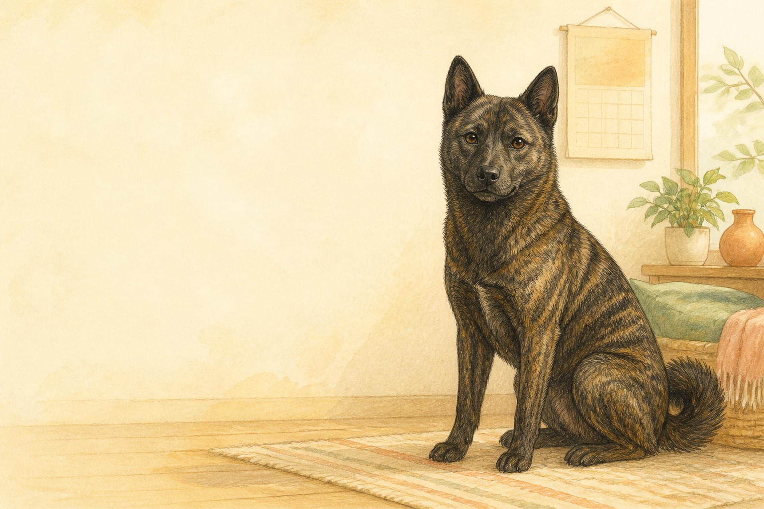 甲斐犬のイメージ